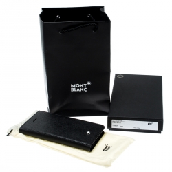 Pre Owned Montblanc Black Leather Flipside iPhone 7 Case