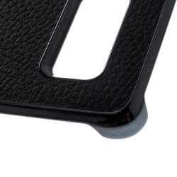 Pre Owned Montblanc Black Leather Hardphone S8 Edge Case