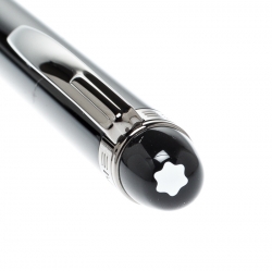 Pre Owned Montblanc StarWalker Midnight Black Resin Ruthenium Coated Ballpoint Pen