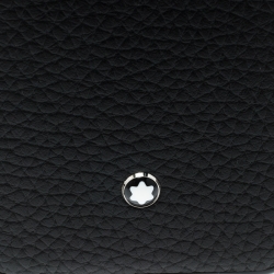 Pre Owned Montblanc Black Leather and Plastic Hardphone iPhone 8 Case