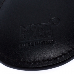 Pre Owned Montblanc Black Leather Meisterstück Key Fob