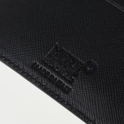 مملوكة مسبقًا Mont Blanc Black Signature Business Card Holder
