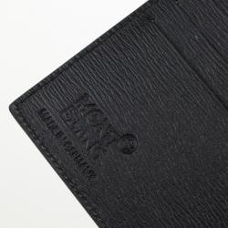 Pre Owned MontBlanc Black Leather Westside Wallet