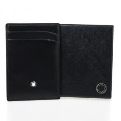 Pre Owned Montblanc Black Meisterstuck Card Holder