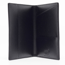 مملوكة مسبقًا Montblanc Black Leather Meisterstuck Passport Holder