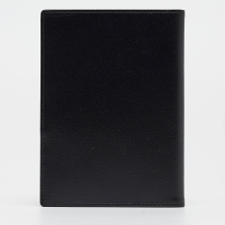 مملوكة مسبقًا Montblanc Black Leather Meisterstuck Passport Holder