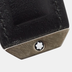 Montblanc Black Leather Meisterstuck Urban Key Fob