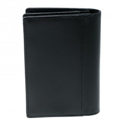 Pre Owned Montblanc Black Leather Meisterstuck Card Holder