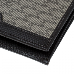 Montblanc Beige Signature Coated Canvas Continental Wallet