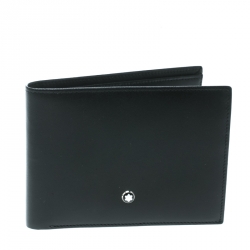 Montblanc Black Leather Miesterstuck Bifold Wallet