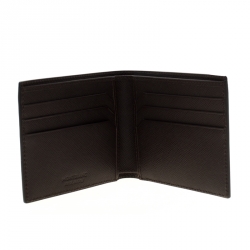 Montblanc Dark Brown Leather Bifold Wallet