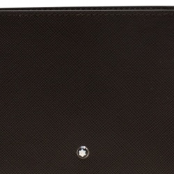 Montblanc Dark Brown Leather Bifold Wallet