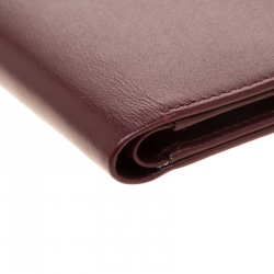 Pre Owned Montblanc Brown Leather Bifold Wallet