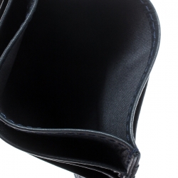 Pre Owned Montblanc Blue Soft Grain Leather Meisterstuck Card Holder 6CC