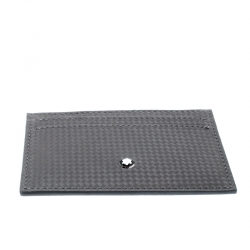 Pre Owned Montblanc Grey Leather Extreme Pocket 5CC