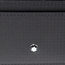 Pre Owned Montblanc Grey Leather Extreme Pocket 5CC