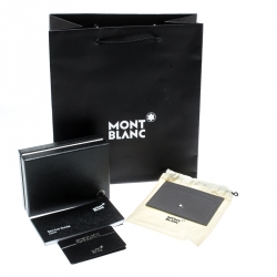 Pre Owned Montblanc Grey Leather Extreme Pocket 5CC
