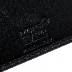 Montblanc Black Leather Unicef Passport Holder