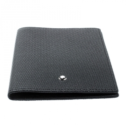 Montblanc Black Leather Unicef Passport Holder