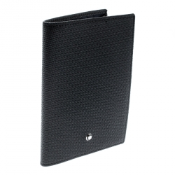 Montblanc Black Leather Unicef Passport Holder
