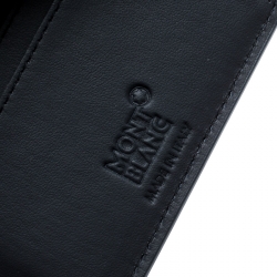 Pre Owned Montblanc Black Leather Extreme Wallet 6CC