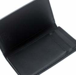 Pre Owned Montblanc Grey Leather Extreme Business Card Holder