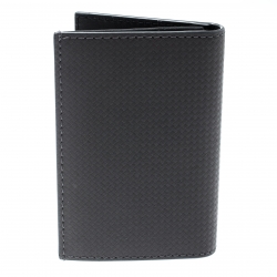 Pre Owned Montblanc Grey Leather Extreme Business Card Holder