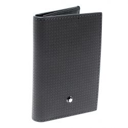 Pre Owned Montblanc Grey Leather Extreme Business Card Holder