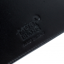 Montblanc Black Leather Meisterstuck Card Holder 6CC