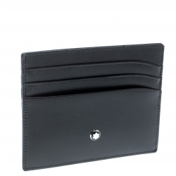 Montblanc Black Leather Meisterstuck Card Holder 6CC