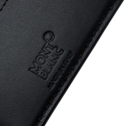 Pre Owned Montblanc Black Leather Westside Extreme 8CC Bifold Wallet
