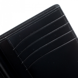 Pre Owned Montblanc Black Leather Meisterstuck Bifold Wallet