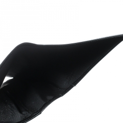 Pre Owned Montblanc Black Leather Meisterstuck Bifold Wallet