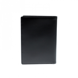 Pre Owned Montblanc Black Leather Meisterstuck Bifold Wallet
