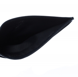 Pre Owned Montblanc Navy Blue Meisterstuck Leather Card Holder 6CC