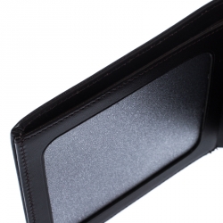 Pre Owned Montblanc Dark Brown Leather Meisterstück Bifold Wallet