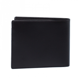 Pre Owned Montblanc Dark Brown Leather Meisterstück Bifold Wallet