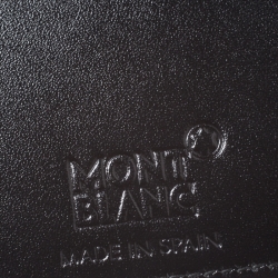 Pre Owned Montblanc Black Leather Sartorial Pocket 4cc with ID Card Holder