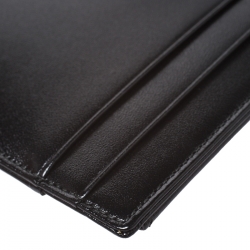 Pre Owned Montblanc Black Leather Sartorial Pocket 4cc with ID Card Holder