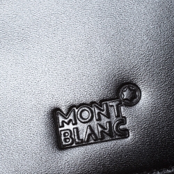 Pre Owned Montblanc Black Leather Meisterstuck Bifold Wallet
