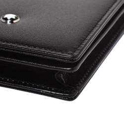 Montblanc Black Leather Meisterstuck Business Card Holder