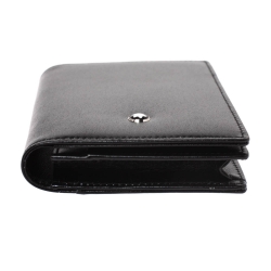 Montblanc Black Leather Meisterstuck Business Card Holder