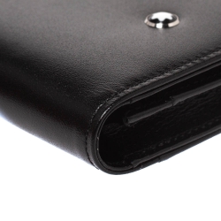 Montblanc Black Leather Meisterstuck Business Card Holder