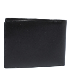 Pre Owned Montblanc Black Leather Meisterstuck Bifold Wallet