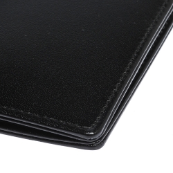 Pre Owned Montblanc Black Leather Meisterstuck Bifold Wallet