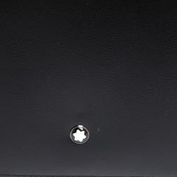 Pre Owned Montblanc Black Leather Meisterstuck Bifold Wallet