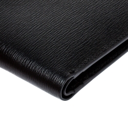 مملوكة مسبقًا Montblanc Black Leather Westside Bifold Wallet 