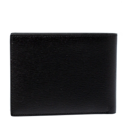 مملوكة مسبقًا Montblanc Black Leather Westside Bifold Wallet 