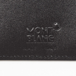 Pre Owned Montblanc Black Leather Meisterstuck Card Holder