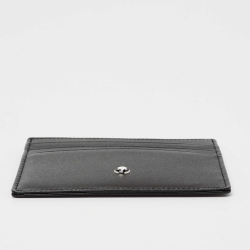 Pre Owned Montblanc Black Leather Meisterstuck Card Holder